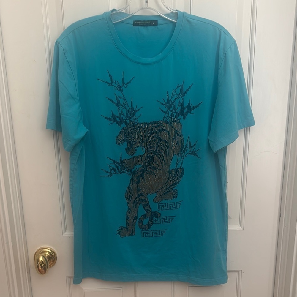 Suslo couture Blue Graphic Men's T-Shirt